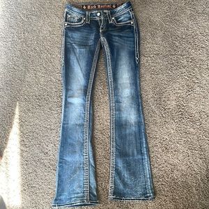 Rock Revival low rise boot cut jeans size 24